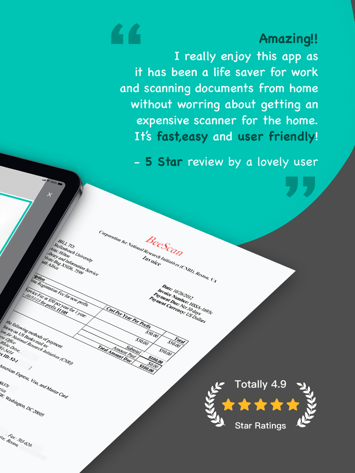 BeeScan - PDF Scanner App