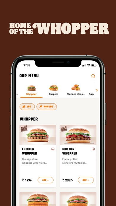 Burger King India Screenshot