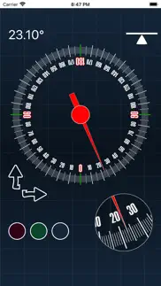 inclinometer - tilt indicator iphone screenshot 2