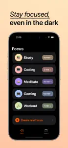 FieryFocus - Timer and Focus screenshot #5 for iPhone