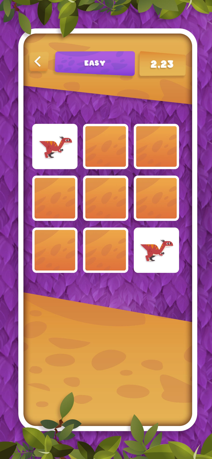 Dinosaur memory Concentration