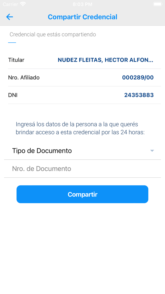 #4. Ospical - Credencial Digital (iOS) 由: Integradores S.A.