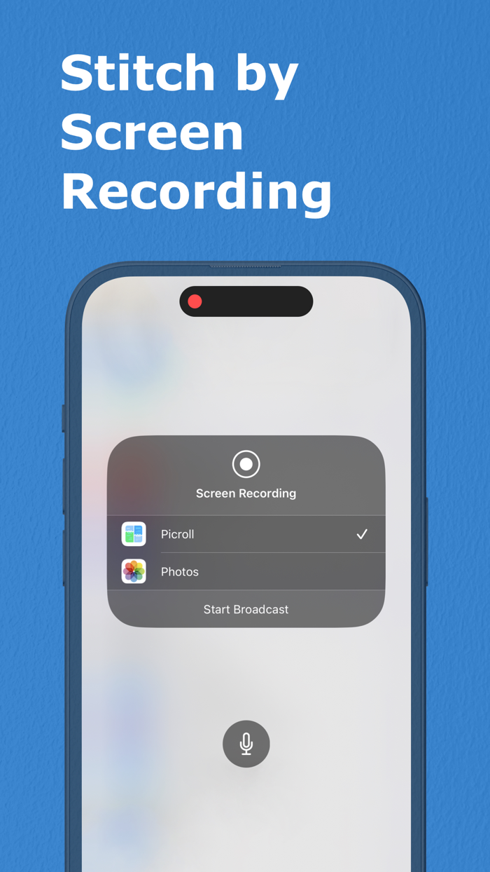 Picroll - Tiny Screen Stitcher