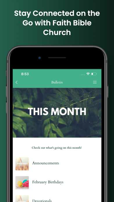 Faith Bible Church FL Screenshot