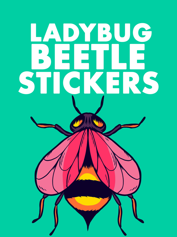 Screenshot #4 pour Ladybug Beetle Stickers