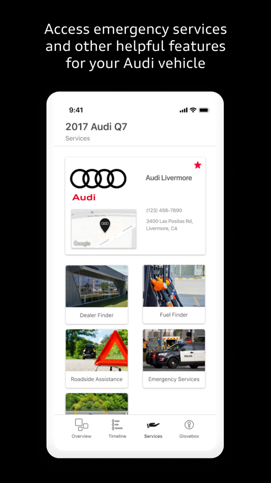 #4. Motion for Audi connect (iOS) Podle: moj.io Inc.