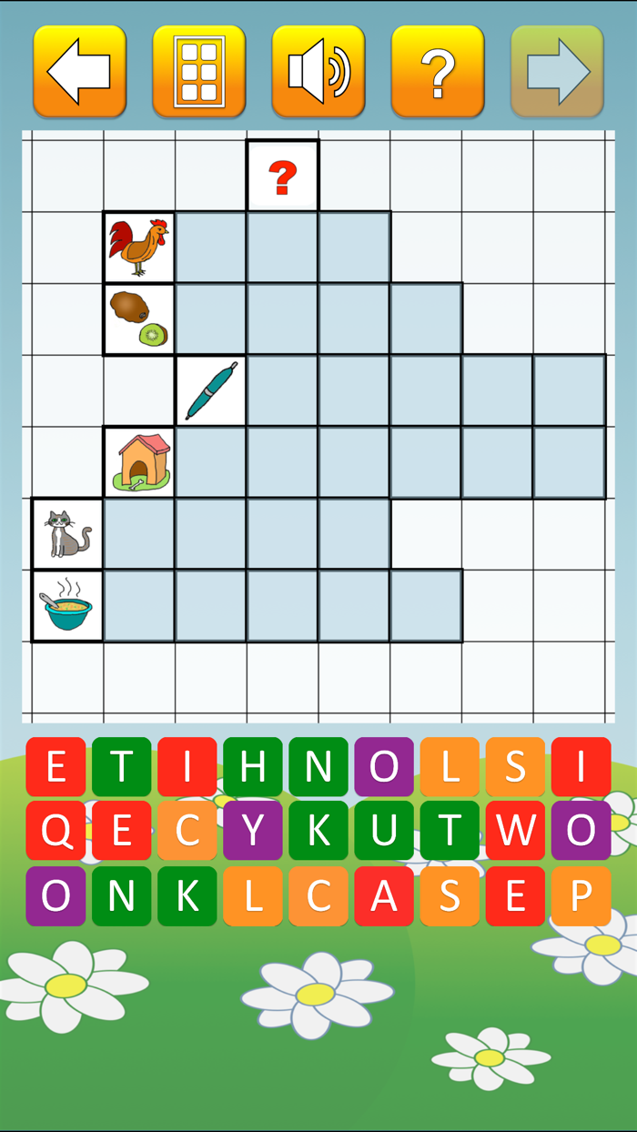 Mots croisés pour enfants