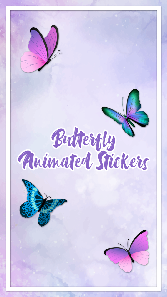 Butterfly Animated Stickers - 1.2 - (iOS)