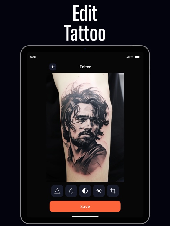 AI Tattoo Design: Tattoo Maker iPad screenshot 4 - Utilities app