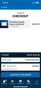 OmniRide OmniPay screenshot #4 for iPhone