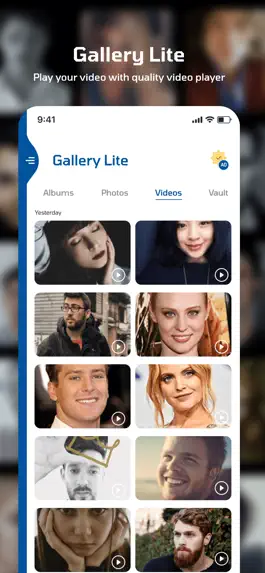 Game screenshot Gallery Lite Photo Video Vault hack