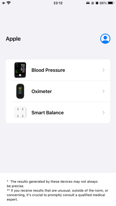 Screenshot 2 of Just Vitals App