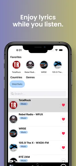 Game screenshot Metal Music Radio Stations FM apk