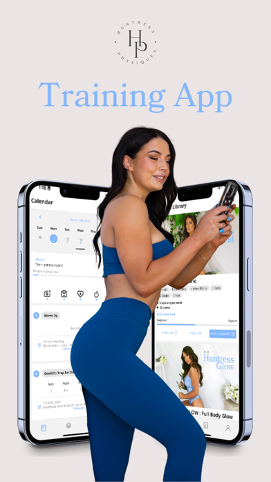 HUNTRESS PHYSIQUES APP Screenshot