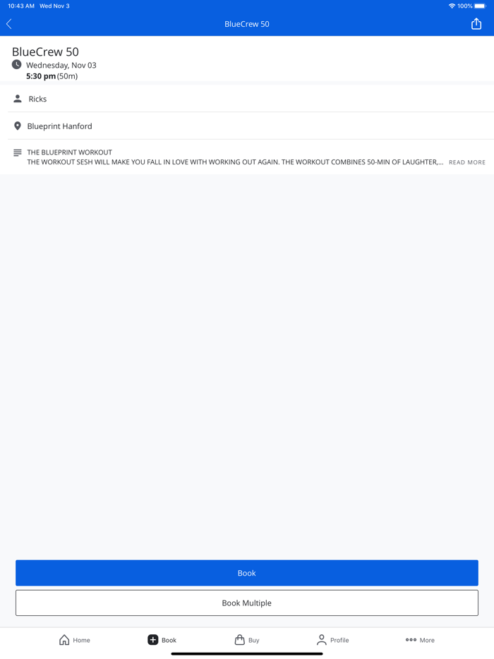 Blueprint Fitness  Boxing