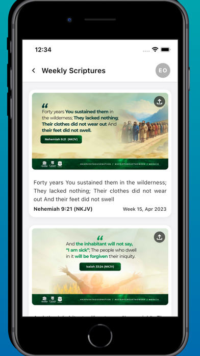 HarvestHouse Christian Centre Screenshot