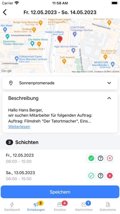 Timecount Mitarbeiter screenshot-4
