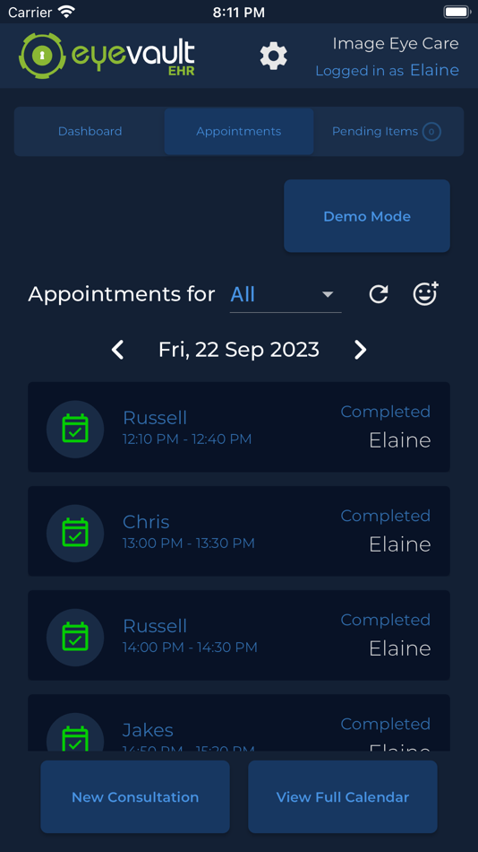 #1. Eyevault EHR (iOS) 由: Nevada Cloud