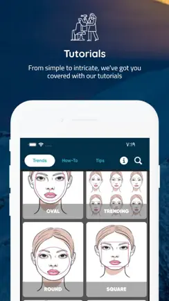 Hair Cut DYE Face App Try On iPhone image 4