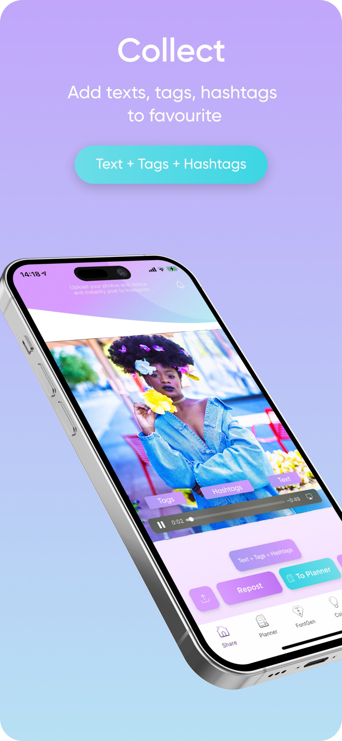 InstantMaker repost and editor