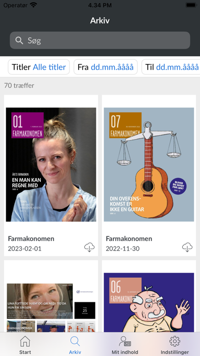 Fagbladet Farmakonomen Screenshot