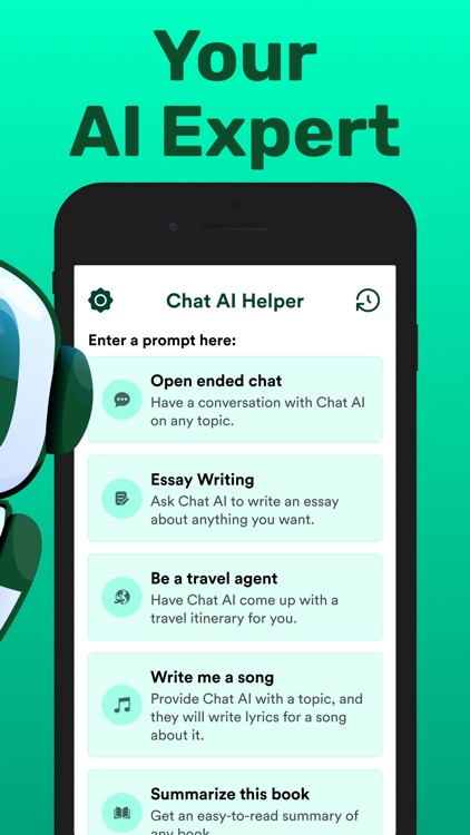 Chat AI Bot- Writing Assistant