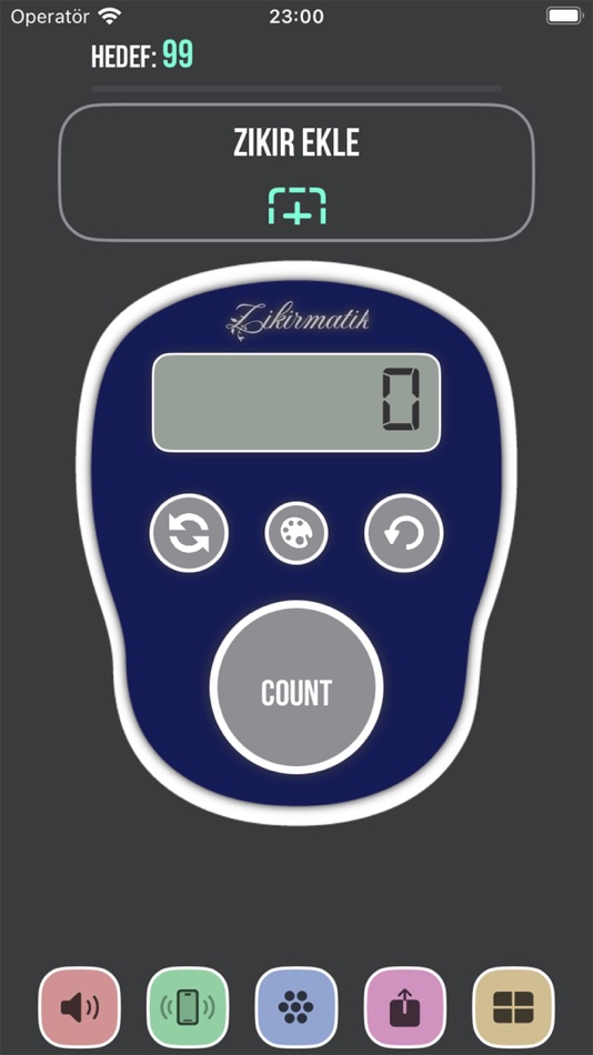 #4. Zikirmatik Plus - Tesbihat (iOS) Podle: Zekiye Aslantas