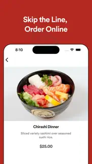 minami sushi iphone screenshot 4