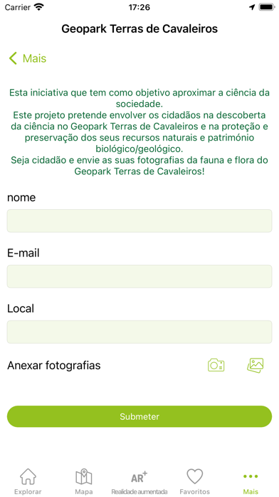 Geopark Terras de Cavaleiros Screenshot