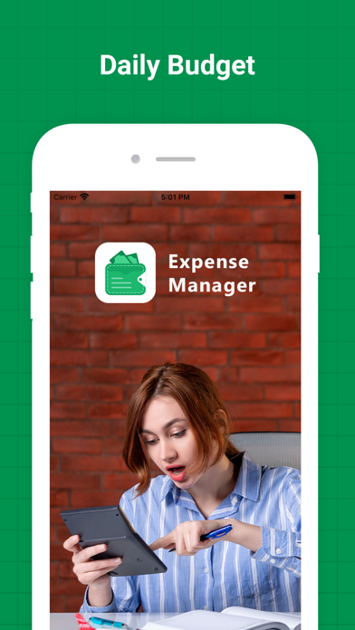 Screenshot #1 pour Expense Manager - Daily Budget