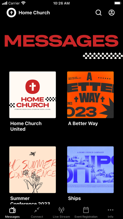 Home Church Official App Screenshot