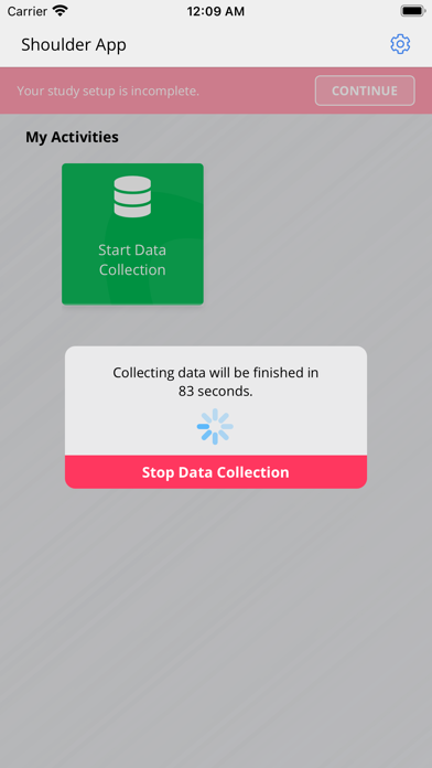 Shoulder App Screenshot