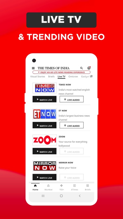 The Times of India - News App Screenshot