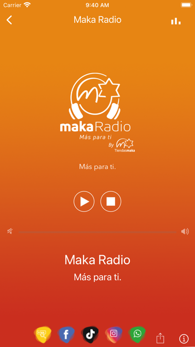 Maka Radio Screenshot