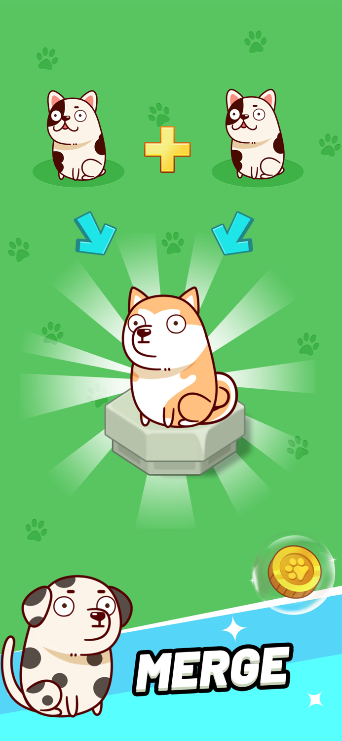 Puppy Paradise-Addictive Merge