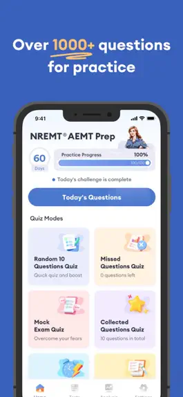 Game screenshot AEMT Exam Practice 2023 mod apk