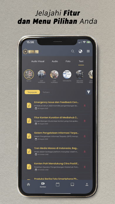 MediaHub Mobile Screenshot