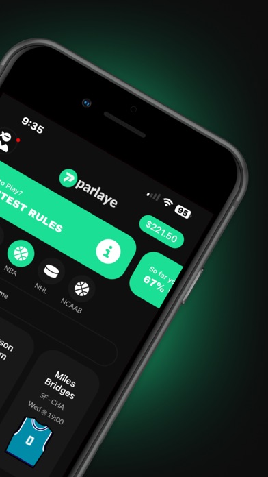 Parlaye Screenshot