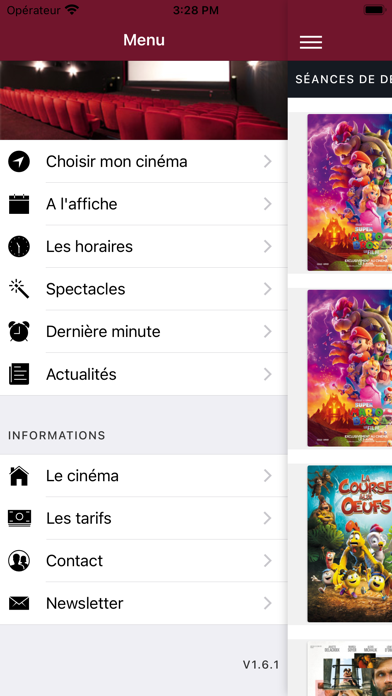 Cinémas Mégarama Screenshot