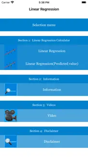 linear regression equation pro iphone screenshot 1