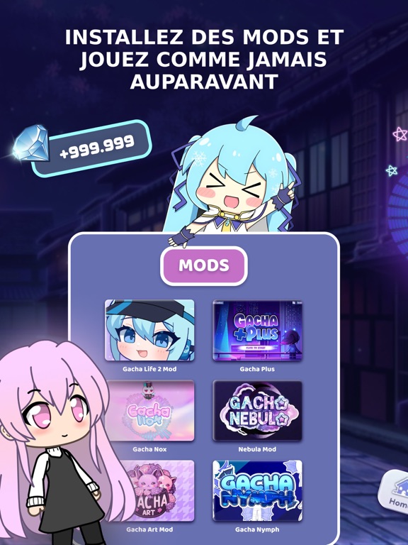 Screenshot #4 pour Mods & Skins for Gacha Life 2