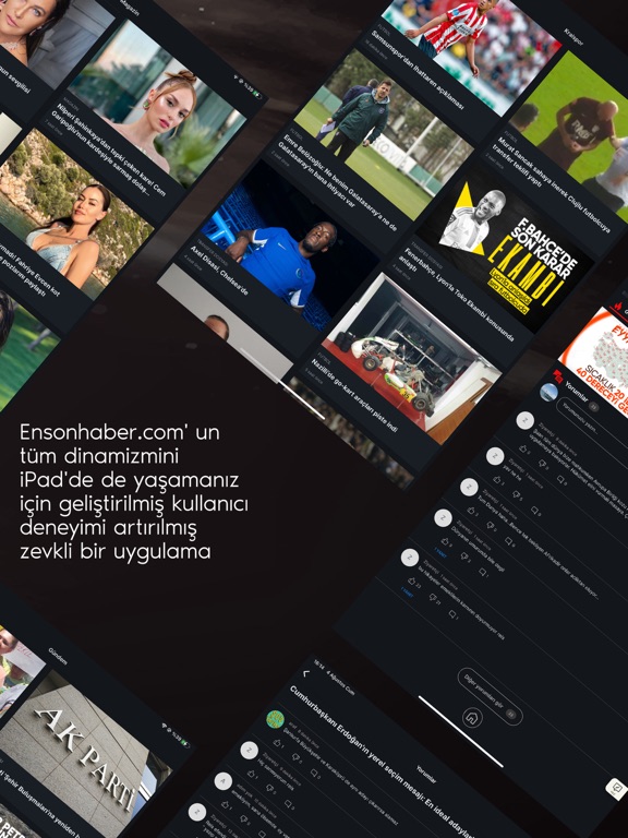 Ensonhaber iPad screenshot 6 - News app