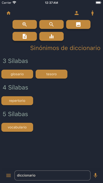 Sinonimos ES Screenshot