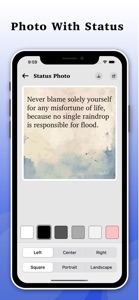 Status Quotes and Sayings screenshot #3 for iPhone