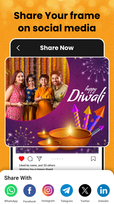 Diwali Photo Frame! Screenshot