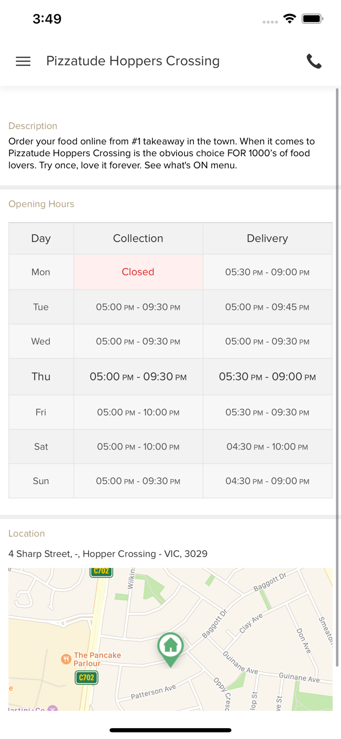 Pizzatude Hoppers Crossing