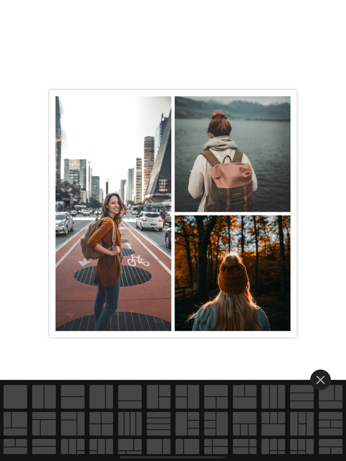 Crop Pic  No Crop Square Fit