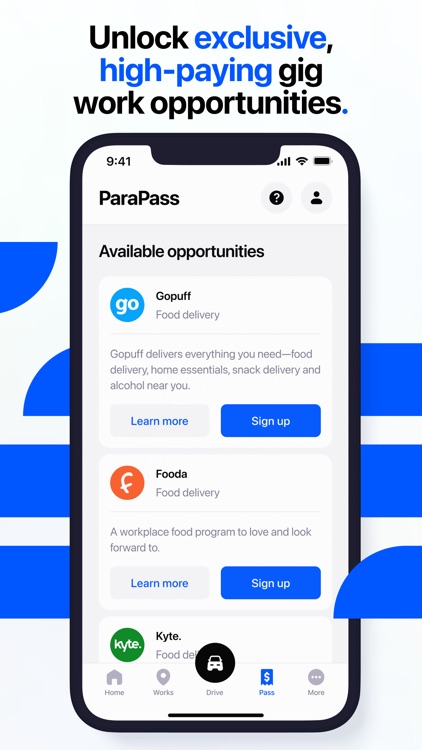 Para – Gig Drivers Earn More screenshot-3