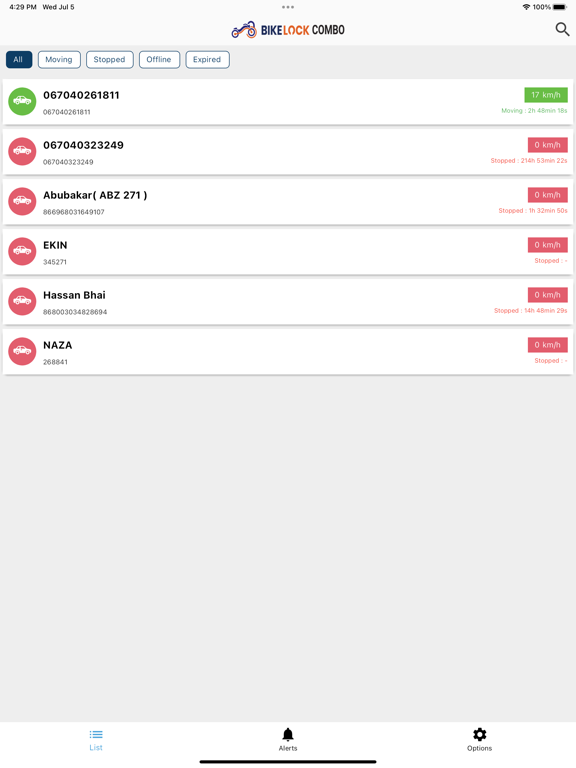 Screenshot #5 pour Bike Lock Combo