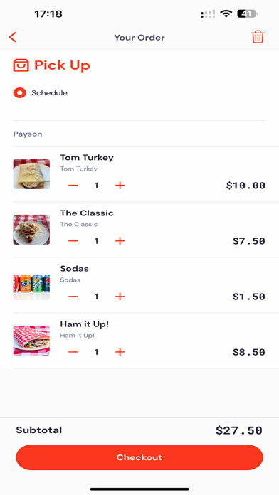 Stella's Crepes iPhone screenshot 4 - Food & Drink app